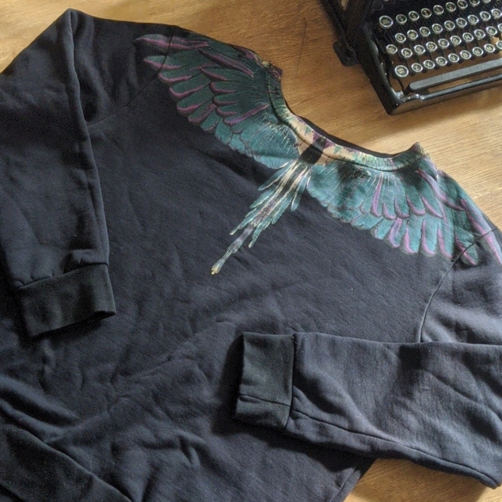 Boutique MARCELO BURLON WINGS SWEATSHIRT.